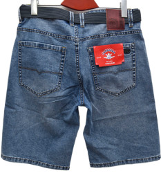 Шорти джинсові чоловічі ПОЛУБАТАЛ оптом FANGSIDA 