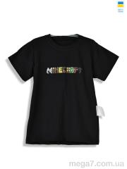 Футболка, Kir15 оптом 11236 чорний