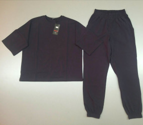 Спортивные костюмы женские (темно-серый) оптом MELISSA  73612894 03-15