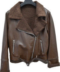 Куртки кожзам жіночі оптом