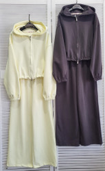 Спортивні костюми жіночі (баклажан) оптом