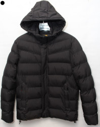 Куртки зимние мужские на меху (черный) оптом 84793610 A05-25