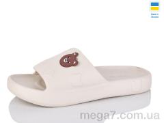 Шлепки, Lot Shoes оптом N109 бежевий