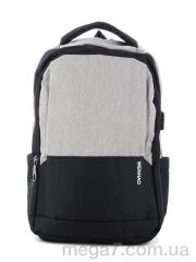 Рюкзак, Superbag оптом 1085 grey-black