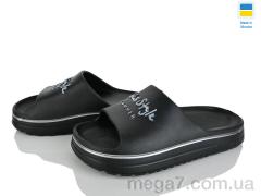 Шлепки, Rai shoes оптом 540-010 чорний