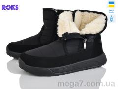 Дутики, Roks оптом 3815 чорний