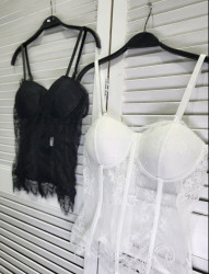 Корсети жіночі (білий) оптом