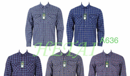 Рубашки мужские ПОЛУБАТАЛ оптом 23795168 636-107