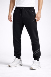Спортивные штаны (чёрные) мужские оптом 03546872 36-69