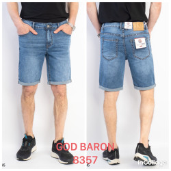 Шорты джинсовые ПОЛУБАТАЛ оптом 05839746 8357-169