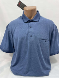 Поло мужские СУПЕР БАТАЛ оптом 81342750 26-8