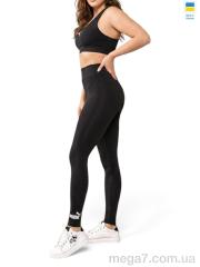 Лосины, Sport style оптом 700PU чорний