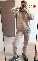 Спортивные костюмы женские на флисе оптом 29573106 6419-95