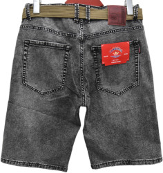 Шорты джинсовые мужские ПОЛУБАТАЛ оптом 34571068 7127-127