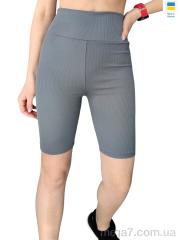 Велосипедки, Sport style оптом 501771 т.сірий