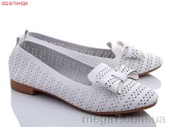 Балетки, QQ shoes оптом XF61 white