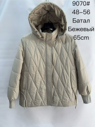 Куртки демисезонные женские БАТАЛ оптом 35418960 9070-190