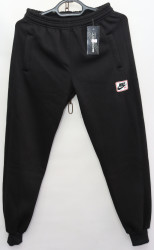 Спортивные штаны юниор на флисе (black) оптом 32876019 0042-38