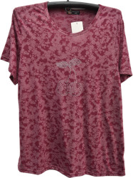 Футболки женские БАТАЛ оптом 28315469 105-175