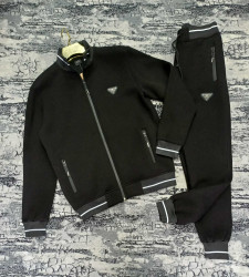 Спортивні костюми (чорні) на флісі чоловічі оптом