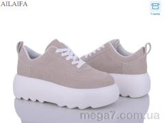 Кроссовки, Ailaifa оптом 6035 beige