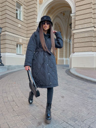 Куртки зимние женские (черный) оптом Yanush  12763450 30360-10