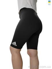 Велосипедки, Sport style оптом 571-1Ad чорний