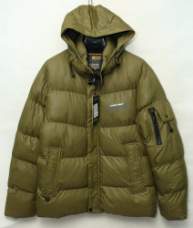 Термо-куртки зимние мужские (хаки) оптом 50217934 ZK8611-26