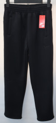 Спортивные штаны мужские на флисе (dark blue) оптом 29654378 12-52
