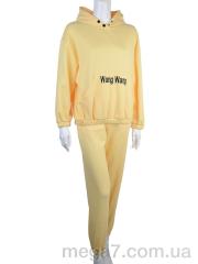 Спортивный костюм, Мир оптом 2880-20224-4 yellow