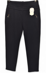 Брюки женские на меху BLACK CYCLONE БАТАЛ оптом 67529183 317-109