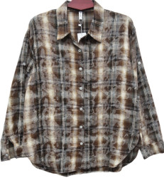 Рубашки женские ПОЛУБАТАЛ оптом 94568231 735-1-23