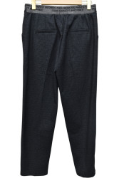 Брюки женские на флисе YIMEITE БАТАЛ оптом 25641037 810-6-133