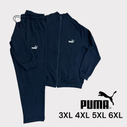 Спортивные костюмы БАТАЛ (чёрные) мужские оптом 31678902 26-10