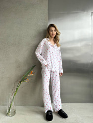 Ночные пижамы женские оптом ASPERAMO Турция 90214675 492-2
