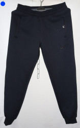 Спортивные штаны мужские на флисе (dark blue) оптом 08427315 000-19
