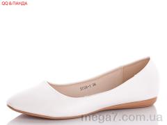 Балетки, QQ shoes оптом XF26-1 white