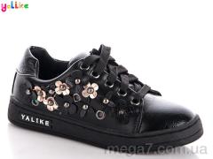 Кроссовки, Yalike оптом X700-13 black