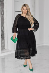 Платья женские БАТАЛ оптом Италия 78465093 2038-48