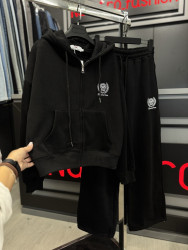 Спортивные костюмы на плюше женские оптом 63201548 585-4