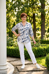 Рубашки женские ПОЛУБАТАЛ оптом 39415620 5-80