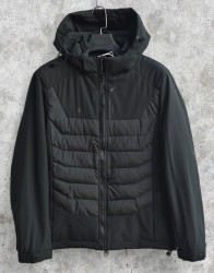 Куртки демисезонные мужские PANDA (черный) оптом 60183524 L62311-1-23