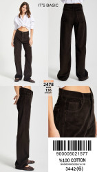 Брюки вельветовые оптом 80156273 2478-26-136-1