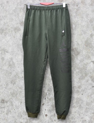 Спортивные штаны мужские (зеленый) оптом 53620794 10-118