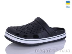 Кроксы, M&L  Alex13 оптом B51 чорний