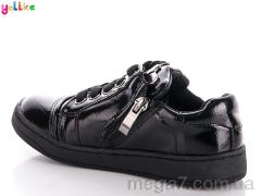 Кроссовки, Yalike оптом X700-12 black