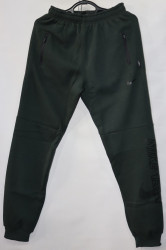 Спортивные штаны мужские на флисе (khaki) оптом 78362419 07-92