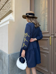 Сукні жіночі (темно-синій) оптом