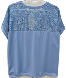 Футболки женские БАТАЛ оптом 10563274 7613-123