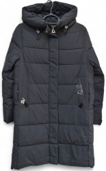 Куртки зимние женские FURUI БАТАЛ (серый) оптом 89312460 3801-48